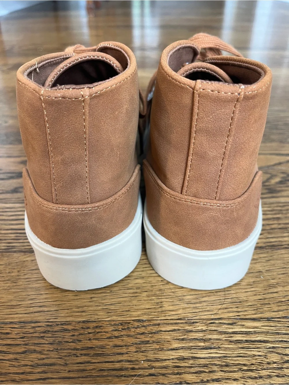 Men's Mossimo Supply Co. Faux Suede Vegan Leather Chukka Sneaker Boot in Brown